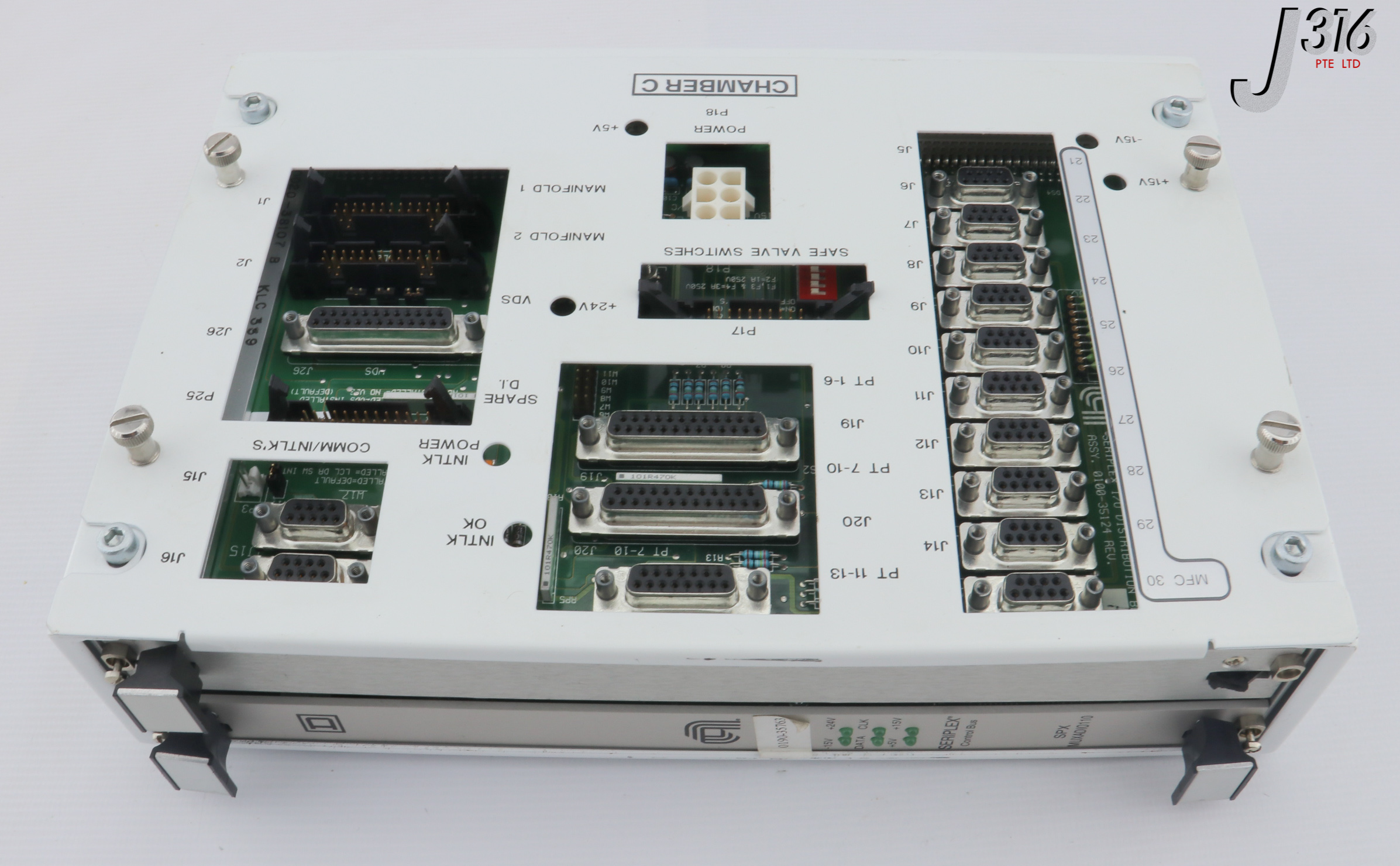 27477 APPLIED MATERIALS SERIPLEX I/O DIST W/ 0190-35763, 0100